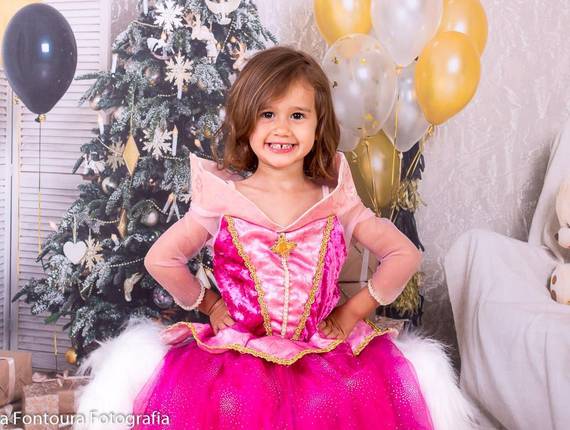 Ensaio de Natal de Princesa Nicole