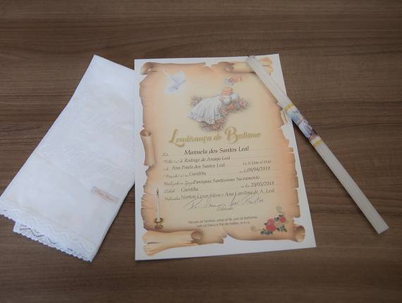 Eventos Infantis de Batizado da Manuela