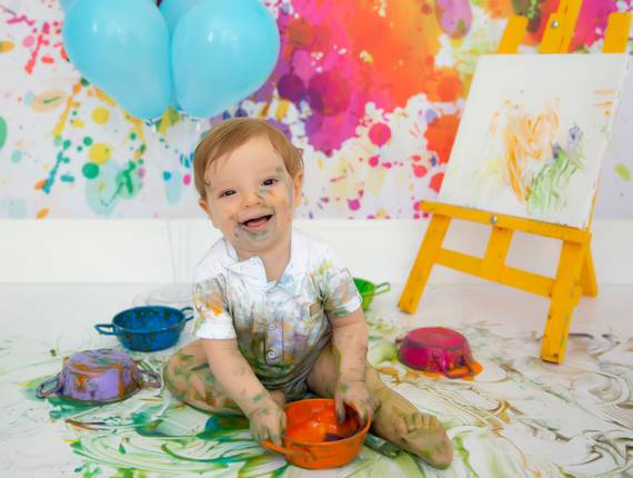 Smash The Cake | Fruit | Paint de Matheus | Smash Paint