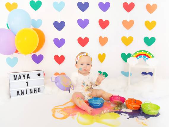 Smash The Cake | Fruit | Paint de Maya | Smash The Paint 