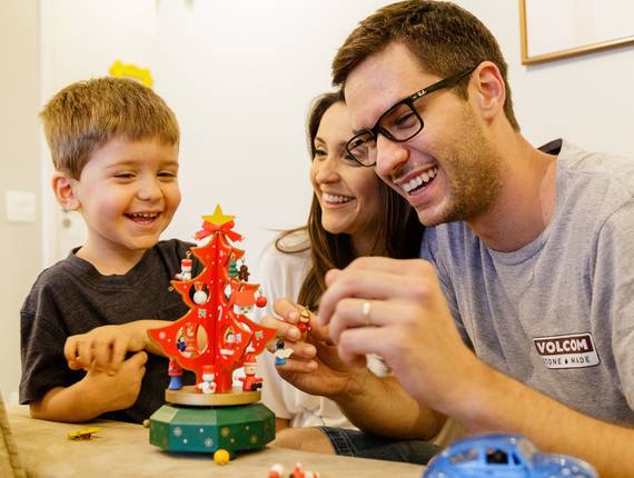 Família de Ensaio de Natal - Família Sales Radaic