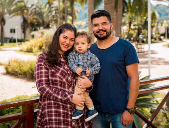 Ensaio Família de Murilo 1 aninho