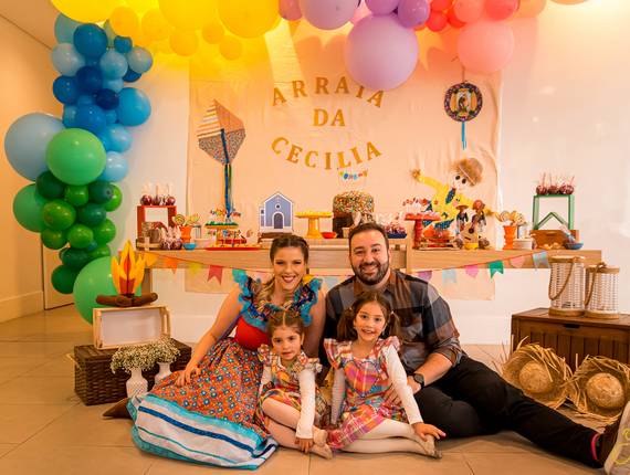 Festa Infantil de Aniversário Cecília | 4 anos