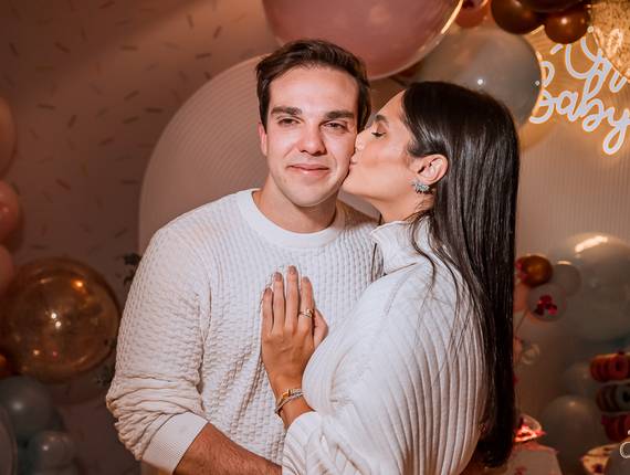 Chá de Fralda/Revelação de Chá Revelação Giulia e Gabriel