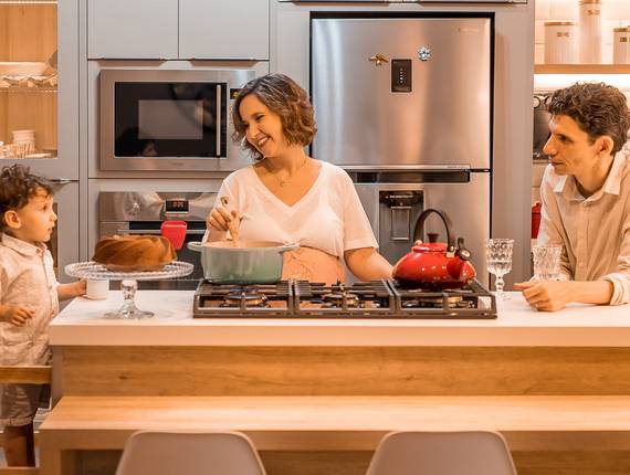 Gestante de Ensaio Gestante | Jana e Família