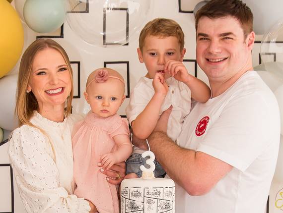 Festa Infantil de Aniversário em casa | Thomas 3 anos