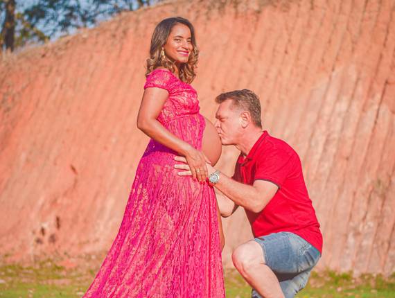 Ensaio Gestante de Fabiane e César