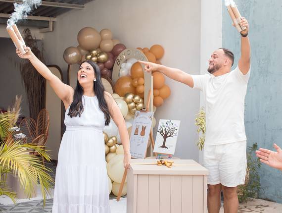 Gestante de Chá Revelação Karoline 