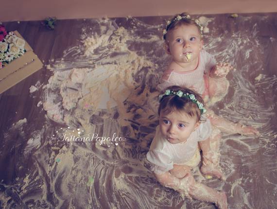 Smash the cake  de Bia e Mel