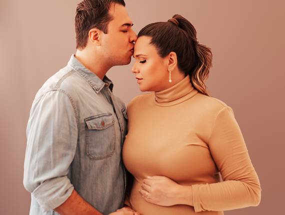 Uma linda espera - ensaio gestante de Erica e Gustavo