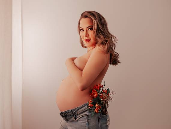 Uma linda espera - ensaio gestante de Ellen 