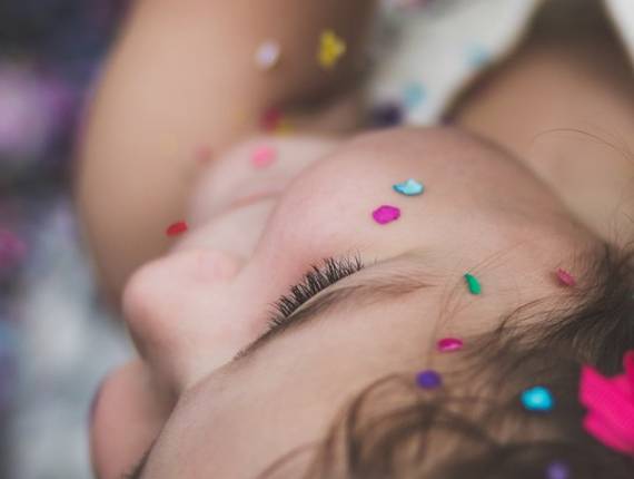 A crian&ccedil;a mais pura de Cores de Inf&acirc;ncia