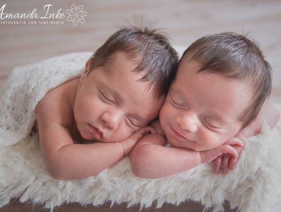 Newborn de Henrique e Rafael - 21 dias