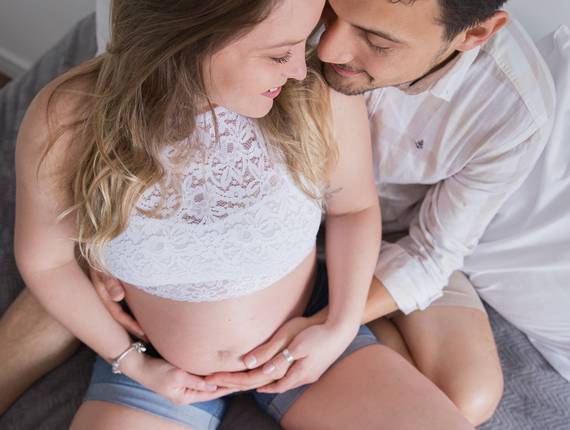 Gestante de Sarita e Everton