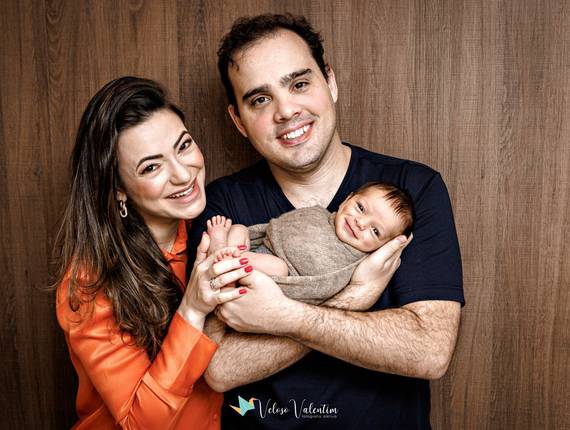 Newborn de Samuel 17 dias de vidas