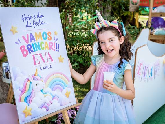 Festas infantis de Aniversário de 5 anos da Eva