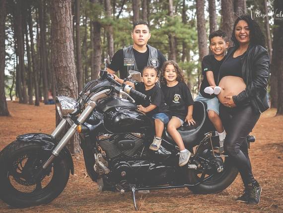 Gestante de Ensaio gestante - Família à espera de Melissa