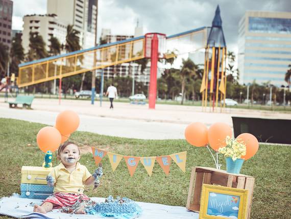 Smash the cake de Smash the Cake - Miguel fez 1 ano!