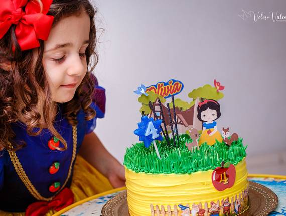 Festas infantis de Festa Olívia 4 anos - Aniversário na quarentena