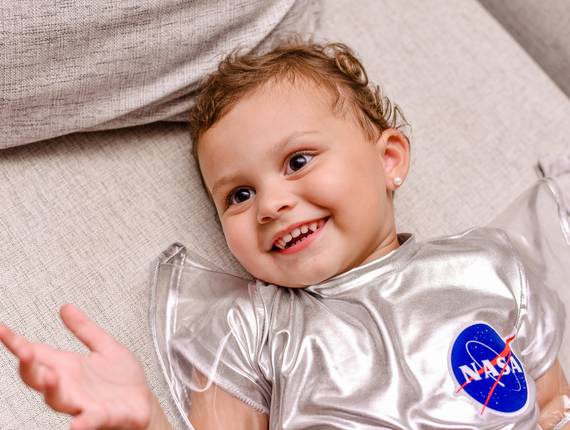 Hora de comemorar de Jade 3 anos