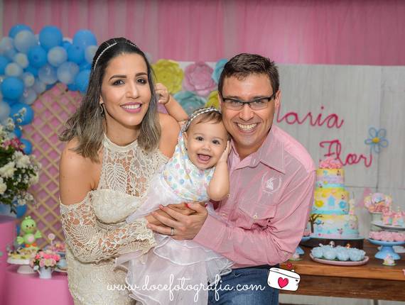 Hora de comemorar de 1° aninho de Maria Flor