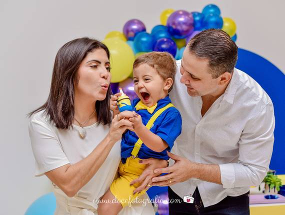 Hora de comemorar de Théo 2 anos