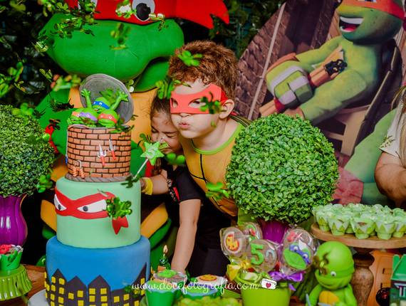 Hora de comemorar de Ary 5 anos