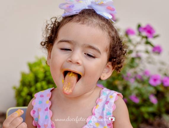 Hora de comemorar de Liz 2 anos