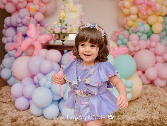 Hora de comemorar de Chloe 2 anos