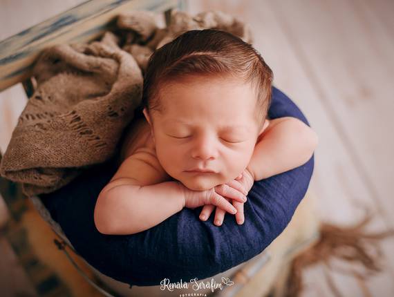 Newborn de Primeiros dias do Mario