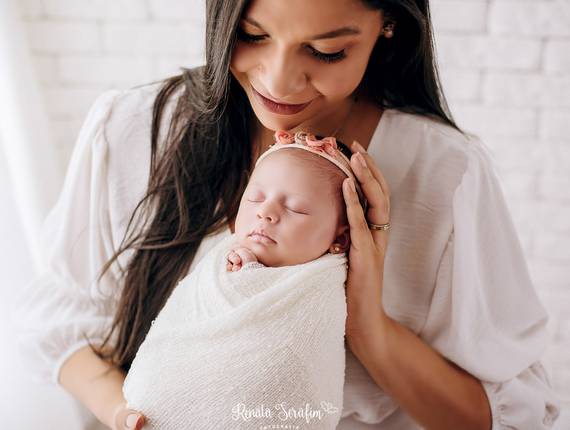 Newborn de Primeiros dias da Cecília