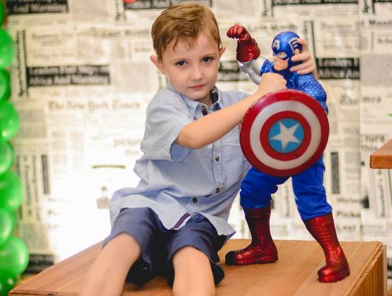 Festas de Gabriel e os Super Heróis