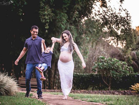 Barrigudinhas de Aline+Pedro+Pedrinho=Laura