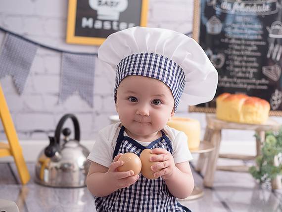 Acompanhamento de bebês de Chef Gabriel