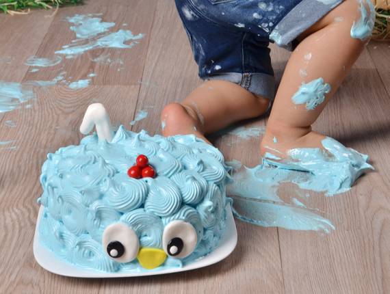 Smash The Cake de 1º Aninho Lucas