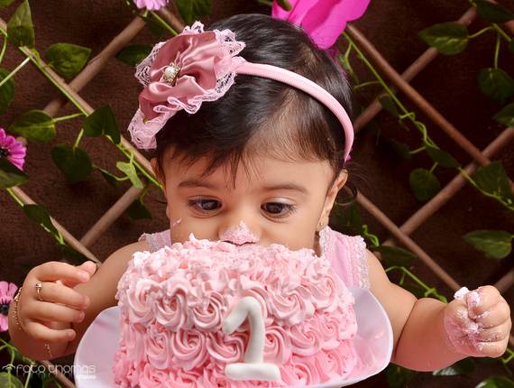 Smash The Cake de 1º Aninho Ísis Rafaella