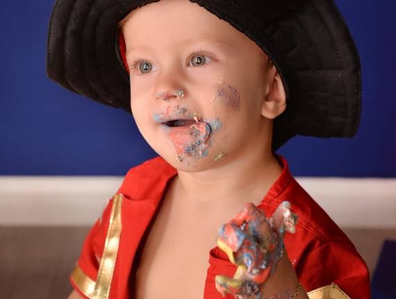 Smash The Cake de 1° Aninho Heitor