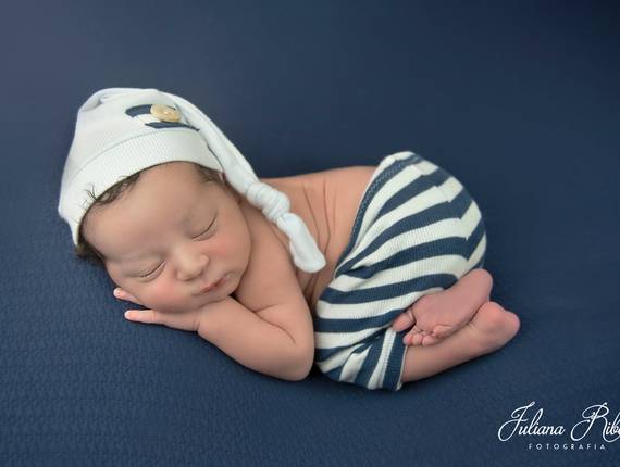 Newborn de Augusto - Sessão de Fotos de Recém Nascido