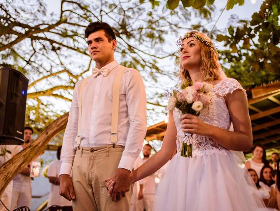 Casamento de Leticia e Muriel - Religioso