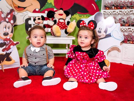 Aniversário de Paloma  e Felipe  - 1 ano