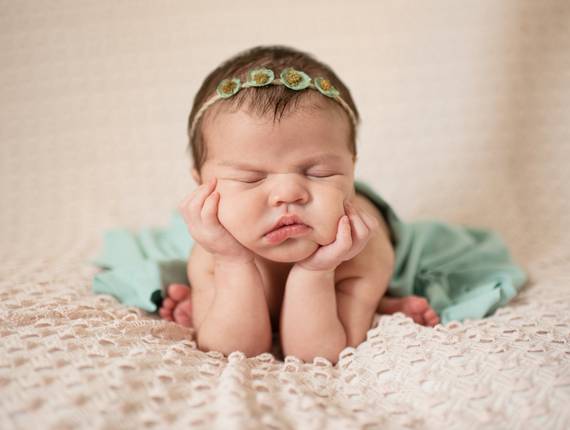 Newborn de Maria Fernanda - 8 dias