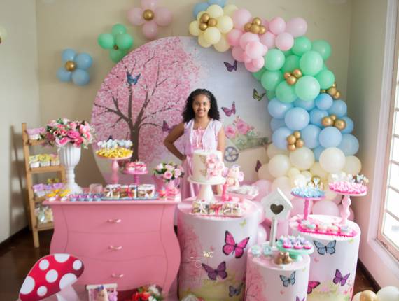 Aniversário de Festa Jardim Encantado