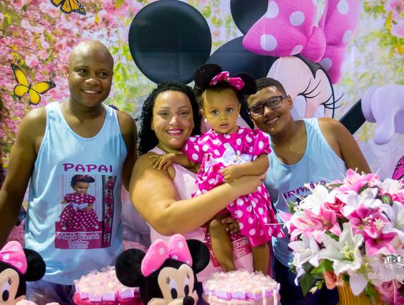 Aniversário de Festa da Minie Rosa - RJ