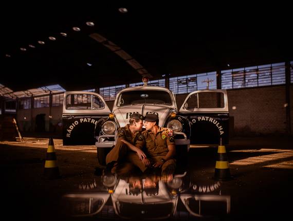 Acontecimento de {Despedindo-se da Farda} Adriane & Juliano