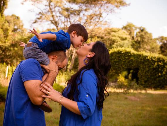 Ensaio de {Família + Feminino} Kelli, Gustavo e Murilo