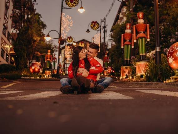 Ensaio de {Natal Luz} Kamilla & Neylon