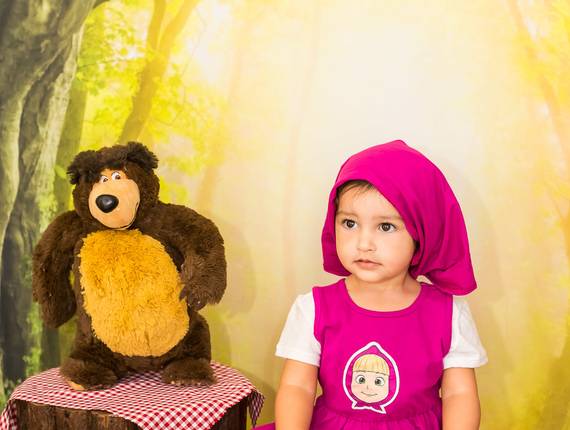 ENSAIOS de Pré niver Flora 2 anos