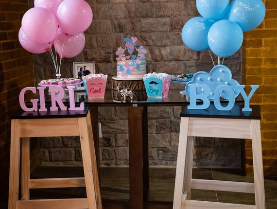 GESTANTES de Chá Revelação Lara