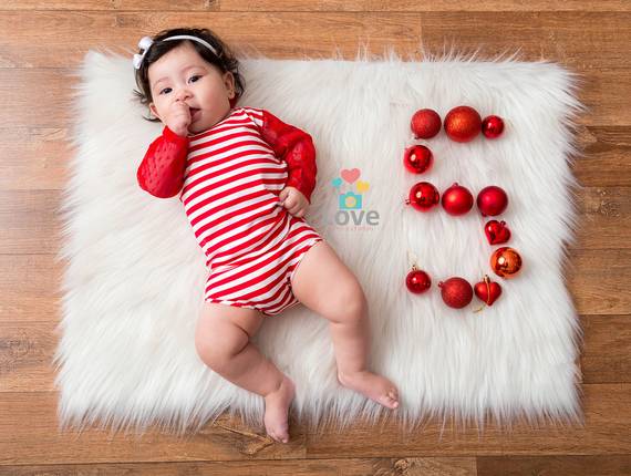 Acompanhamento mensal menina de VITÓRIA 5 MESES