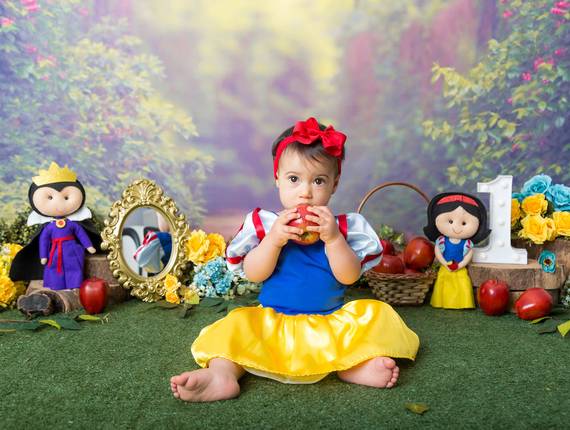 Smash The Cake - Menina de Smash The Cake da Giovana - 1 aninho